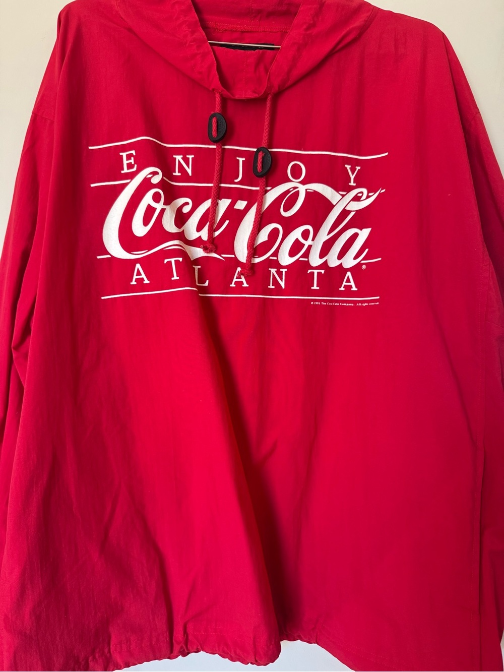 Vintage Coca Cola Windbreaker Jacket